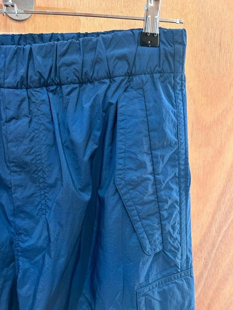 Pantalon cargo Louis Vuitton nylon bleu marine