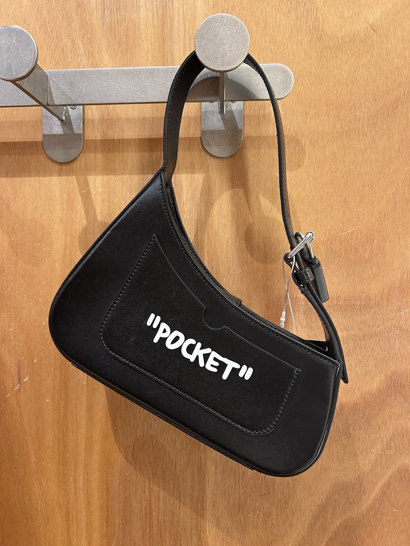 Sac épaule Off-white - noir - Neuf avec étiquette
