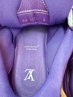 Baskets Louis Vuitton - violet - Très bon état