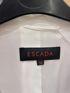 Costume tailleur Escada - Blanc - Neuf avec étiquette