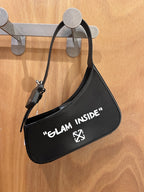 Sac épaule Off-white - noir - Neuf avec étiquette