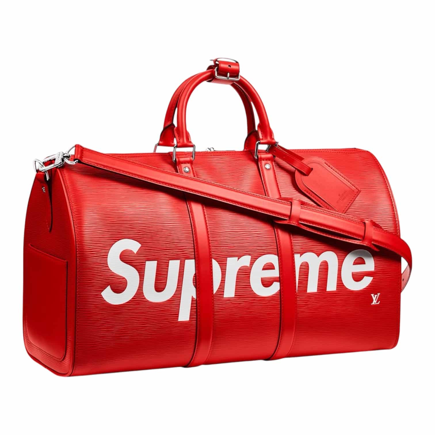 sac louis vuitton x supreme keepall